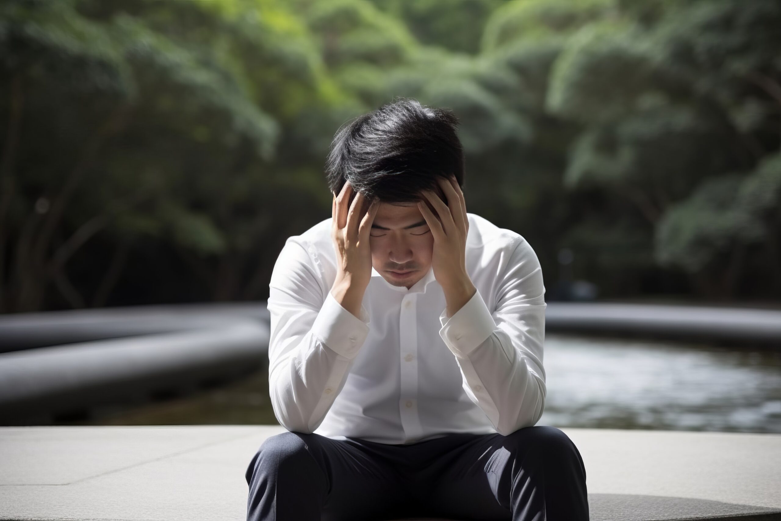 中絶費用を請求され悩む男性