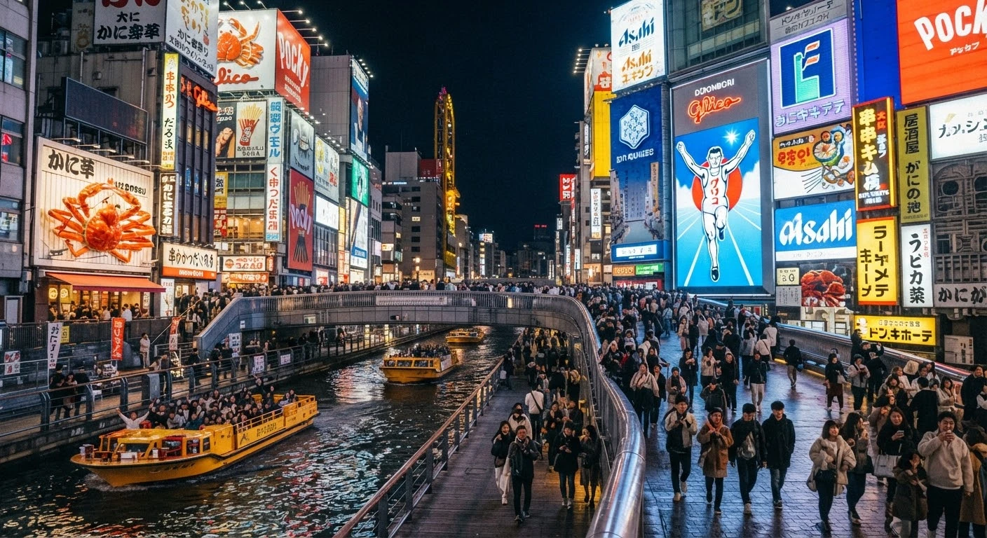 大阪府の繁華街