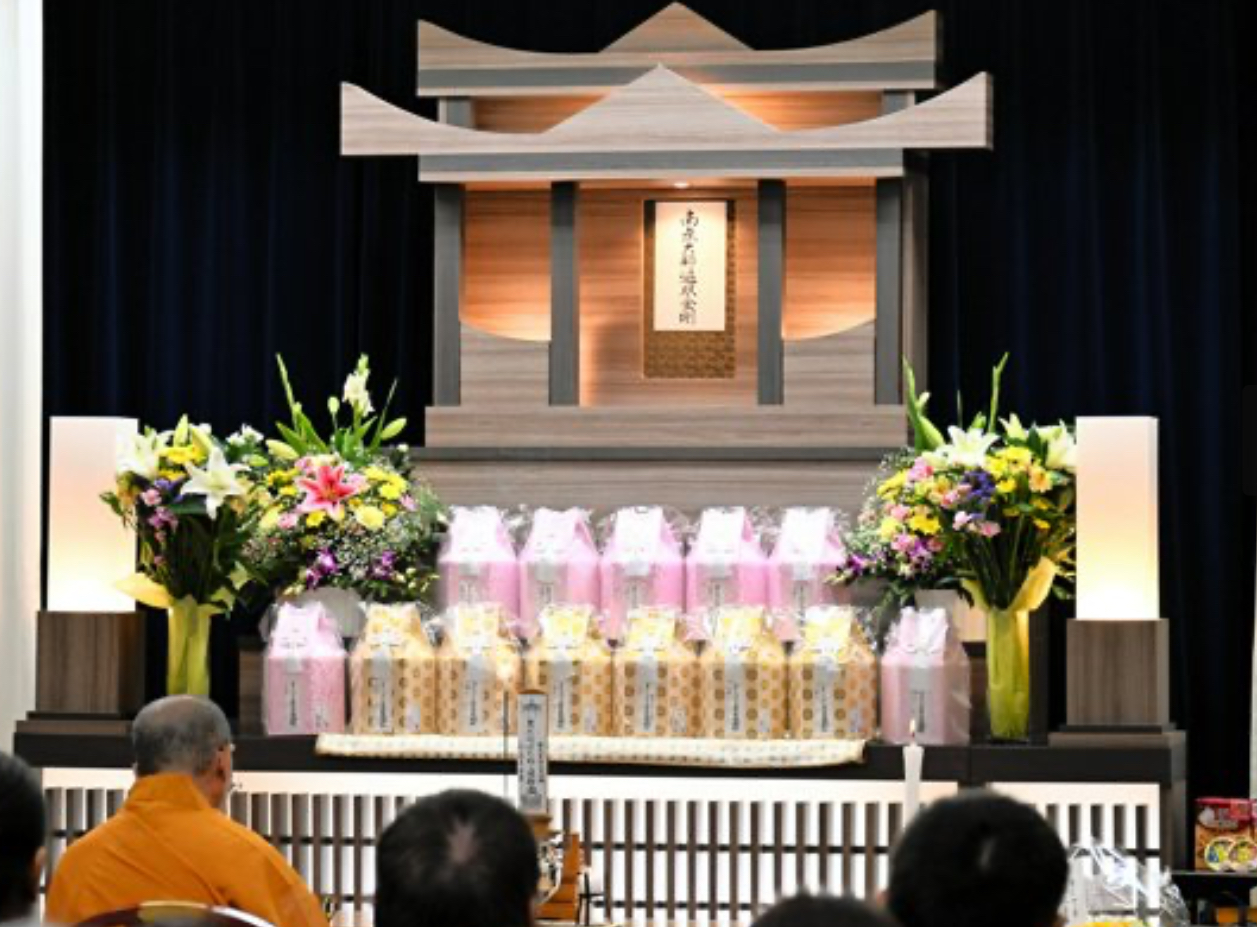 熊本市東区、被害に遭った猫たちの合同慰霊祭