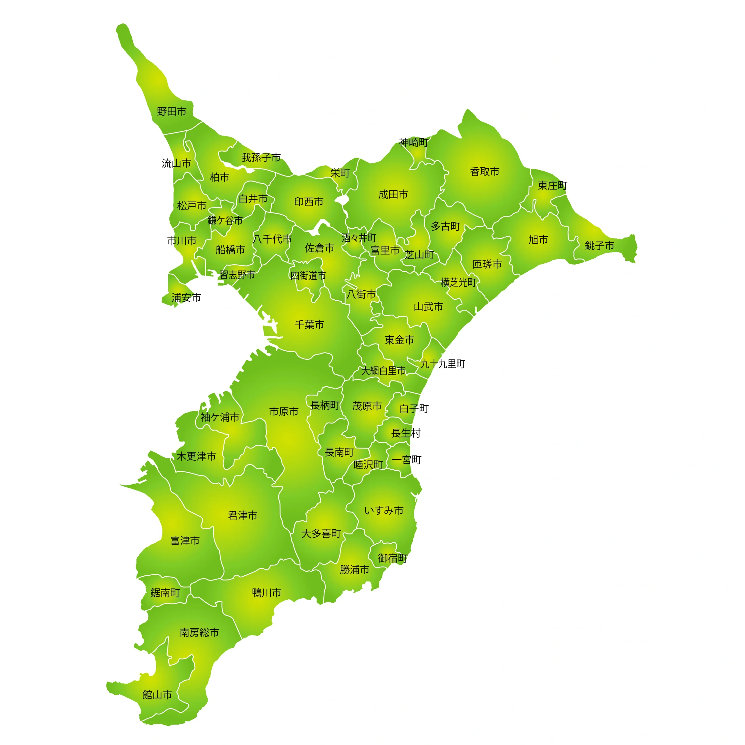 千葉県、即日浮気調査の対応地域